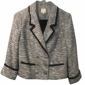 Anthro Coquille Tweed Today's Special Jacket 4